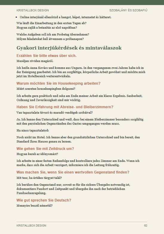 Német–magyar mondatok