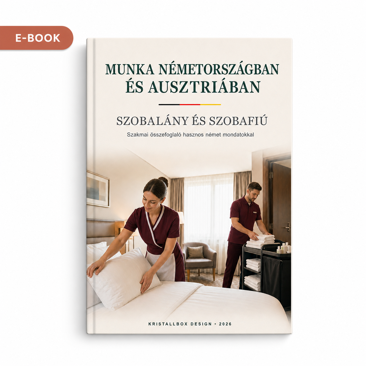 Szobalány, szobafiú E-book, munkahelyi német nyelv