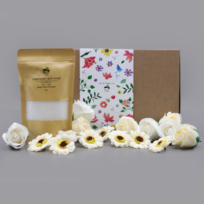 Wild Hare Badesalz und Blüten Geschenkset Wohlfühlmoment