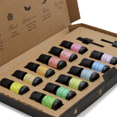 Aromatherapie Starterset mit ätherischen Ölen