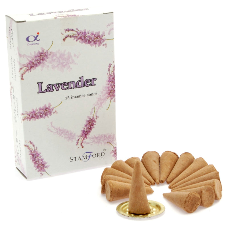 Räucherkegel Lavendel