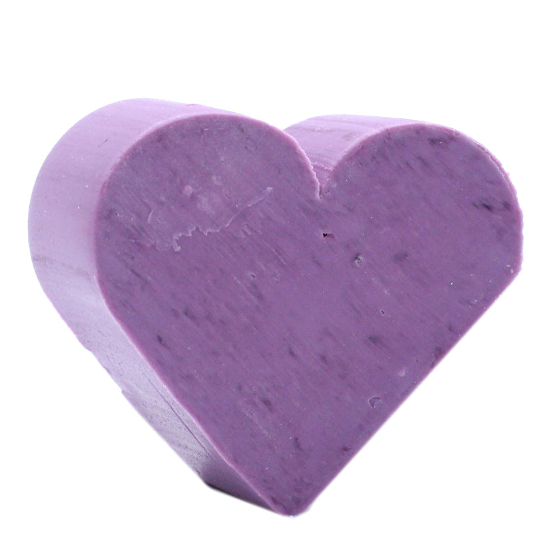 Herzförmige Gästeseifen Lavendel