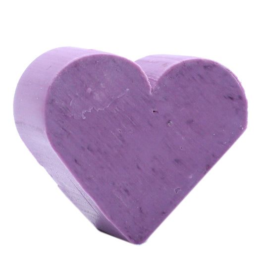 Herzförmige Gästeseifen Lavendel