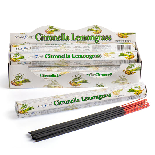 Premium Räucherstäbchen Citronella und Lemongras