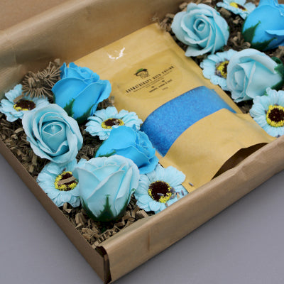 Wild Hare Badesalz und Blüten Geschenkset Tiefenentspannung