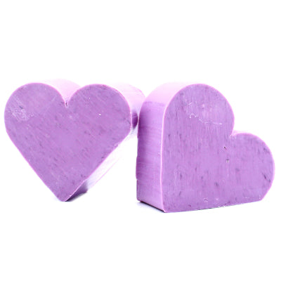 Herzförmige Gästeseifen Lavendel