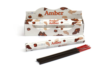 Premium Räucherstäbchen Amber