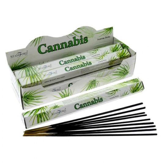 Premium Räucherstäbchen Cannabisduft