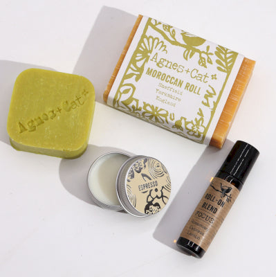 Agnes und Cat Wellness Geschenkset Marokkanischer Morgen
