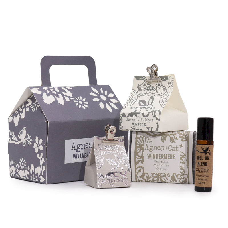 Agnes und Cat Wellness Geschenkset Seebrise