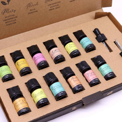 Aromatherapie Set mit ätherischen Ölen Sommer