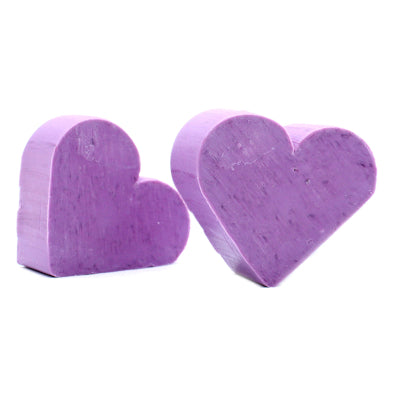 Herzförmige Gästeseifen Lavendel