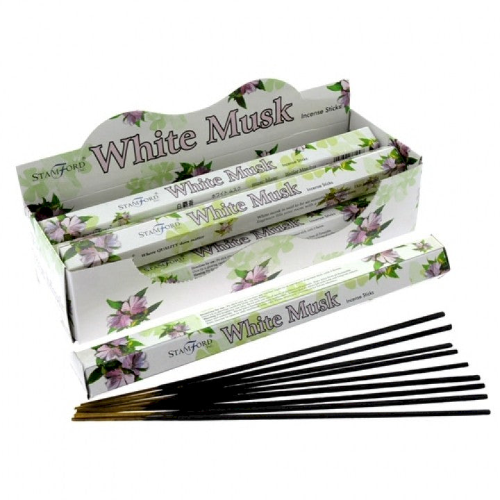 Premium Räucherstäbchen Weißer Moschus