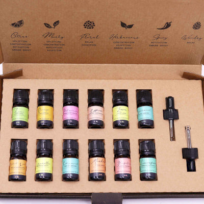 Aromatherapie Set mit ätherischen Ölen Sommer