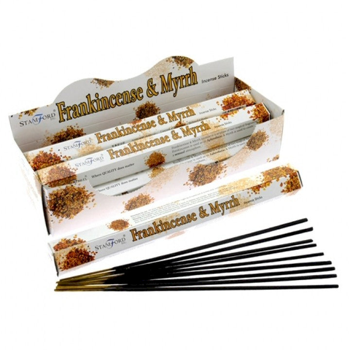 Premium Räucherstäbchen Weihrauch und Myrrhe