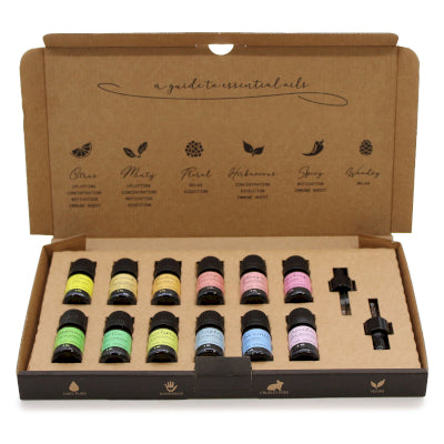 Aromatherapie Starterset mit ätherischen Ölen